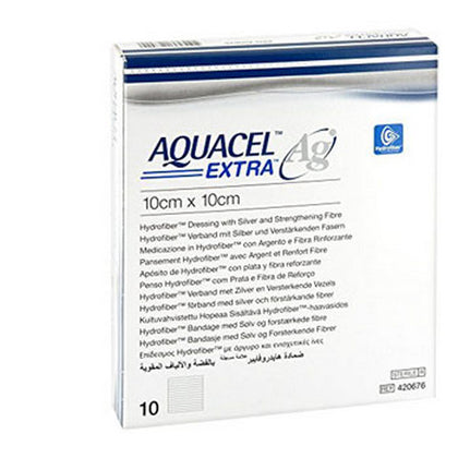 Aquacel Ag Extra Drs10x10cm 10